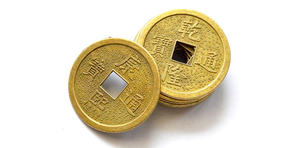 Kitajski kovanec kot talisman za srečo