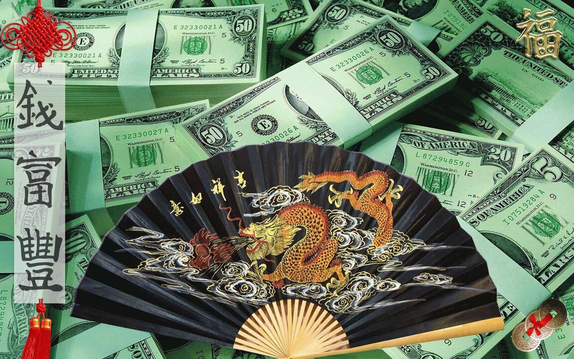Kitajski ventilator kot amulet za privabljanje denarja